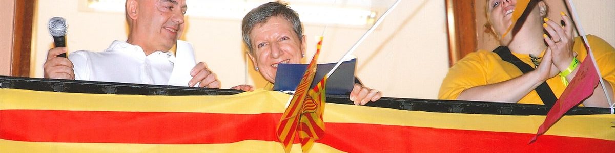 Berta Viñado fue la pregonera