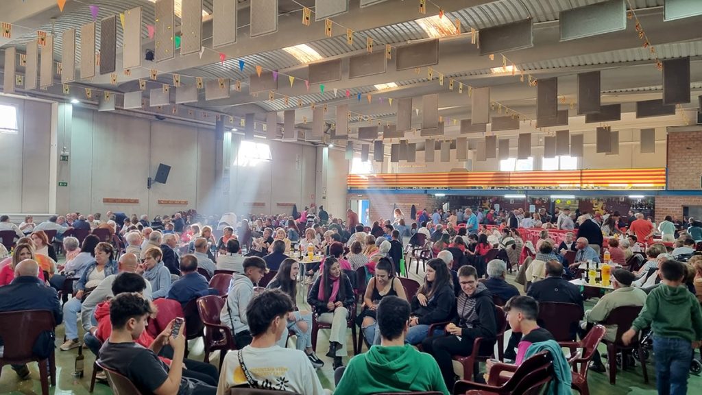 El pabellón acogio las degustaciones gastronómicas