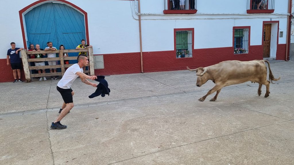 Los festejos taurinos no faltaron en la programación