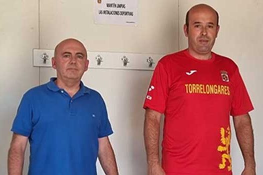 El alcalde Miguel Jaime con el concejal de deportes Daniel Salvador