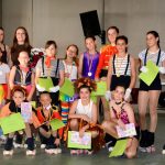Exhibición de patinaje artístico