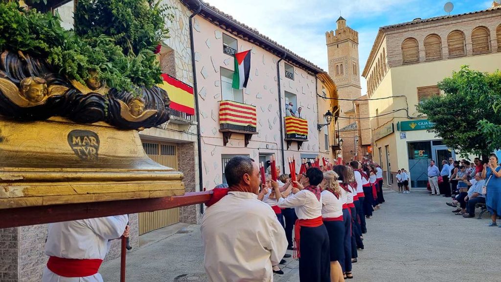 El paloteo es el acto más tradicional
