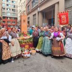 Longares cumple 10 años en la Ofrenda de Frutos