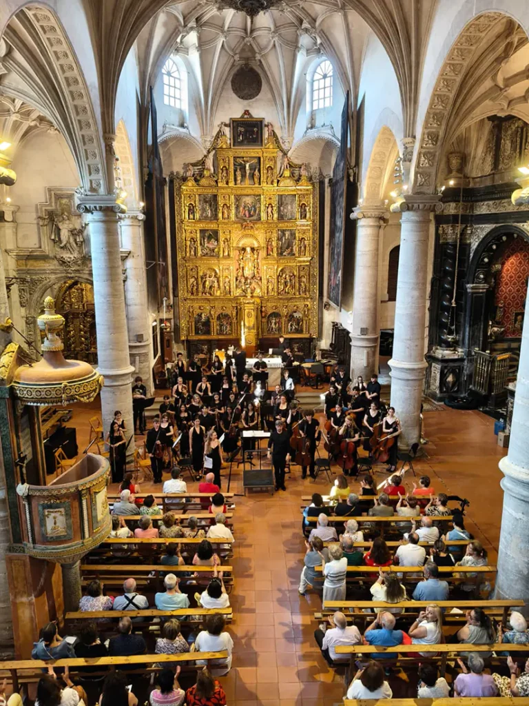 La City of Leeds Youth Orchestra actuó en Longares