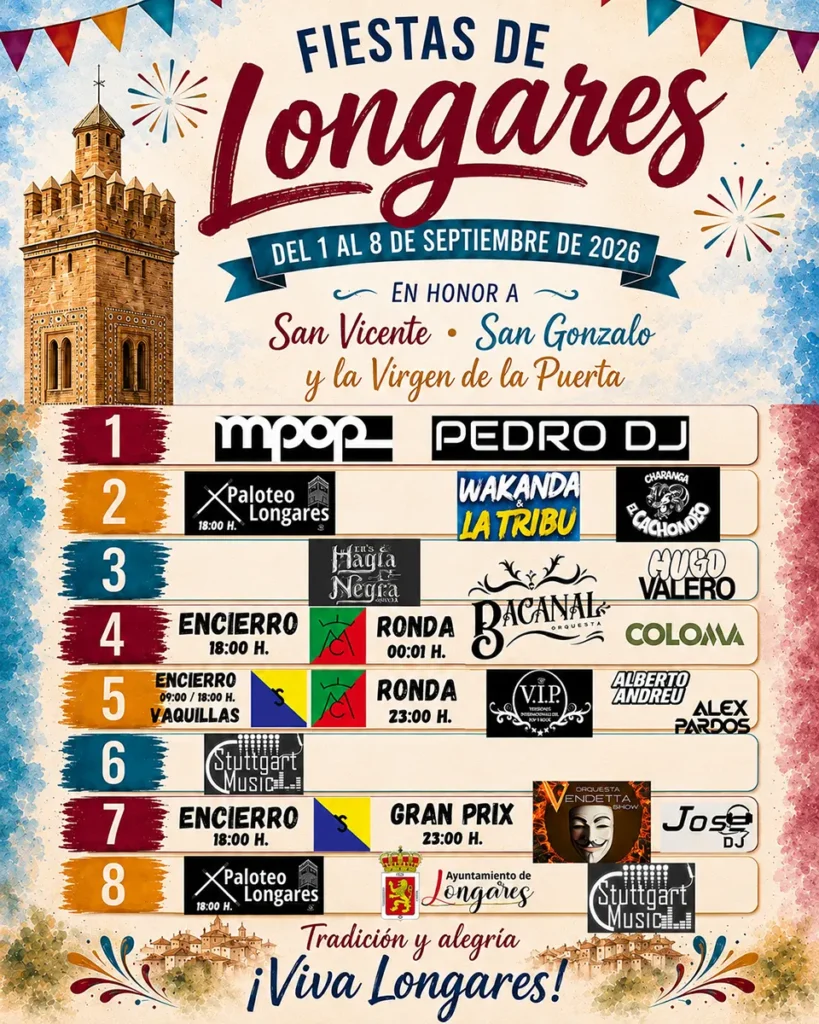 Fiestas Patronales de LONGARES